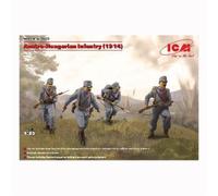 Figurines Militaires Infanterie Austro-Hongroise 1ère Guerre Mondiale Et 4 Figurines