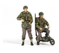 Figurines militaires : paras britanniques & mini-bikes tamiya G