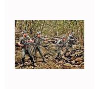 Figurines Militaires : Patrouille Dans La Jungle Us Army Infantry Vietnam 1968