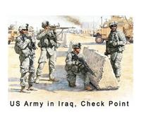 Figurines Militaires : Us Check Point : Irak 2010