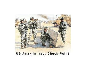 Figurines Militaires : Us Check Point : Irak 2010