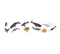 Figurines Mini - Animaux Marins : Set De 12 Animaux Marins