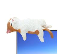 Figurines Miniatures de Chats - Décorations Mignonnes Pour Écran D'Ordinateur - Statuettes Créatives Miniatures pour Maison Bureau Voiture Aquarium Moniteur Paysage Chambre Bibliothèque Bureau