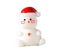 Figurines miniatures en résine sur le thème de Noël - Bonhomme de neige - Père Noël - Elk - Coffret cadeau - Figurines pour maison de poupée