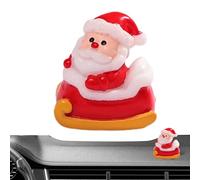 Figurines Miniatures Père Noël,Décorations de Noël pour Tableau de Bord de Voiture - Objet de Collection pour Fêtes à Exposer sur Table Cuisine Chevet Jardin | Décoration pour Tableau de Bord de Voitu