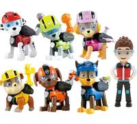 Figurines mobiles Pat' Patrouille 7 pièces ensemble des héros d'un dessin animé populaire pour enfants