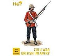 Figurines modèle - Zulu War British Infantry - 1:72 - HAT Industrie