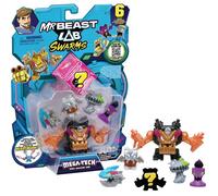Figurines - MRBEAST LAB - Mega Swarms - Pack de 6 - Méga-Tech - Collection - Modèle aléatoire