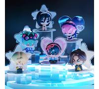 Figurines mystères de la série Alien Stage, produits dérivés officiellement sous licence de l'anime ALNST Ivan Till Luka Mizi Sua Boîte simple,Ensemble complet, 6 boîtesPolychlorures de vinyle