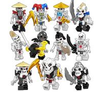 Figurines Ninjago, 8 pièces/ensemble, Morro Nadakhan Lloyd Kai Jay Zane Cole Nya, blocs de construction, Mini figurines d'action, jouets en briques, cadeaux 8pcs