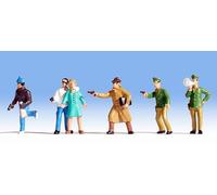 NOCH 15096 1/87 H0 PERSONNAGES FIGURINES GANGSTERS ET POLICIERS HO