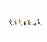 Noch Figurines 15617 Fermiers H0 (1:87) peintes, debout