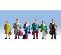 Figurines Noch N (36220): Voyageurs, Debout
