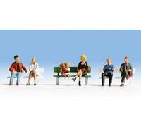 Figurines Noch N (36530): Assis Avec Banque