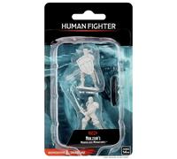 Figurines non peintes merveilleuses de D&D Nolzurs : Vague 8 : Combattant humain