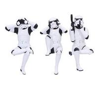 Figurines Original Stormtrooper Three Wise Sitting Stormtroopers 11 cm