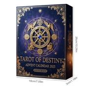 Figurines ornementales, calendrier compte à rebours 2025, cadeau d'étudiant, impression double face, design plat 2D incassable, accessoire saisonnier à suspendre pour les jeunes, lot de 24