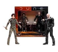McFarlane Toys Dune: Part Two Paul Atreides & Feyd-Rautha Harkonnen Lot de 2 Figurines d'action de 17,8 cm - Ultra Articulation, Crysknife, épée et Cartes d'art à Collectionner