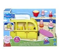 Figurines Peppa Pig Camping-car à la plage Multicolore G