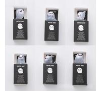 Figurines phosphorescentes pour décoration de fête d'Halloween et pour les amateurs de mini modèles avec construction en résine (lot de 6 chacune)