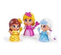 Figurines Pinypon Princesses - Pack de 3 - FAMOSA - Mix is Max - Accessoires inclus