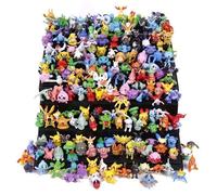 Figurines Pokémon 144 pcs. - Collection complète de Pikachu, Bulbasaur et plus - Taille 2-3 cm