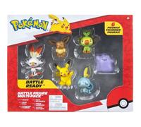 Pack de 6 figurines Pokémon 5 cm Modèle aléatoire Multicolore G