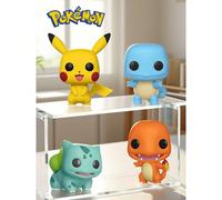 Figurines Pokémon Pikachu, Figurines de collection d'anime, Décorations de bureau, Cadeaux créatifs convenant pour les anniversaires, la saison de remise des diplômes, Thanksgiving, le Jour de l'Indép
