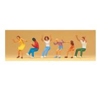 Figurines pour carrousel - PREISER 24664 - HO 1/87