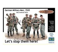 Figurines Pour Maquettes : "Il Faut Les Arrêter Ici !" Panzergrenadier Allemands 1945