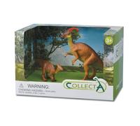 Figurines Préhistoire: Set De 2 Figurines Dinosaures