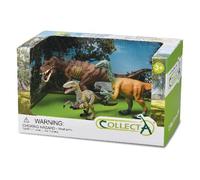 Figurines Préhistoire: Set De 3 Figurines Dinosaures
