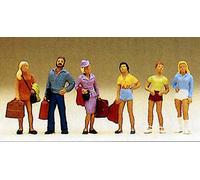 Figurines Preiser H0 (10123): 6 Voyageurs Adolescent