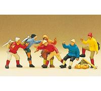 Figurines Preiser H0 (10190): 6 Alpinistes