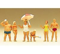 Figurines Preiser H0 (10283): Famille Krause À La Plage