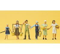 Figurines Preiser H0 (10295): Valet Et Servantes