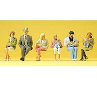 Figurines Preiser H0 (10332): Personnes Assises