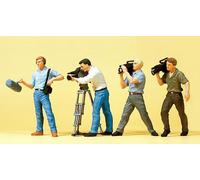 Figurines Preiser H0 (10421): Équipe De Télévision