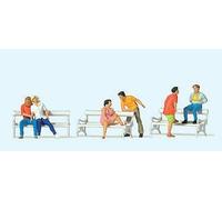 Figurines Preiser H0 (10739): sur Le Banc
