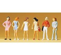 Adolescentes (x6) - PREISER 14006 - HO 1/87