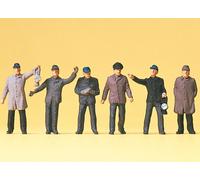Figurines Preiser H0 (14018): Personnel De Manœuvre