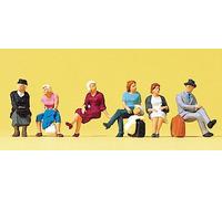 Figurines Preiser TT (75037): Voyageurs Assis