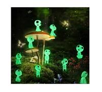 Figurines - Princesse Mononoke - 10 Pcs - Résine de haute qualité - Lumineuses - Décoration de jardin
