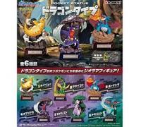 Reement Pokémon Statuette de poche - Boîte type dragon env. H 4,5 x l 2,8 x P 7,1 cm (115 x 70 x 70 mm) en PVC et ABS