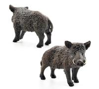 Figurines réalistes de jouets de sanglier | Modèle animal de cochon sauvage pour | Figurine d'apprentissage éducatif durable pour la collection d'animaux sauvages | Excellent cadeau d'annivers