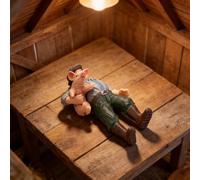 Figurines représentant la vie rurale avec des personnages d'agriculteurs et de bergers pour la précision et les détails de l'échelle (ZQ711)