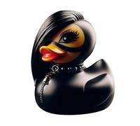 Figurines Satan Duck | Statue de canard en résine Rocker Canard Sculpture Objet de collection Gothique Punk Canard Figurine Satan Canard Décoration de table Statue de canard Résine