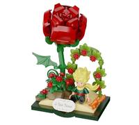 Figurines - Set construction figurine Pantasy Le Petit Prince avec renard et rose (86317)