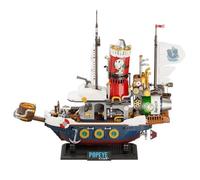 Figurines - Set construction Pantasy Popeye - 1845 pièces - 48,6 cm - À monter soi-même