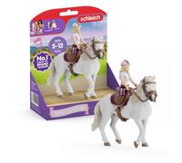 schleich Horse Club | Sofia & Blossom 42713 | Figurine articulée | avec Accessoires pour Cheval | Superbe Cadeau pour Filles et garçons | Jouet équestre dès 5 Ans | 10 pièces | exclusivité Amazon